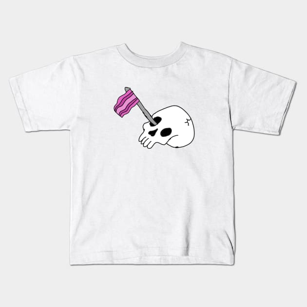 Trans fem skelly Kids T-Shirt by the doodler